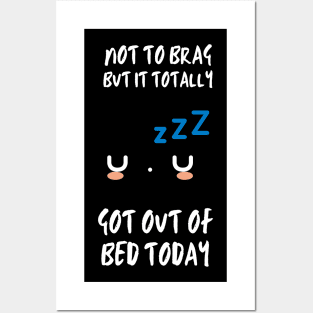 Wake up to reality funny design Posters and Art